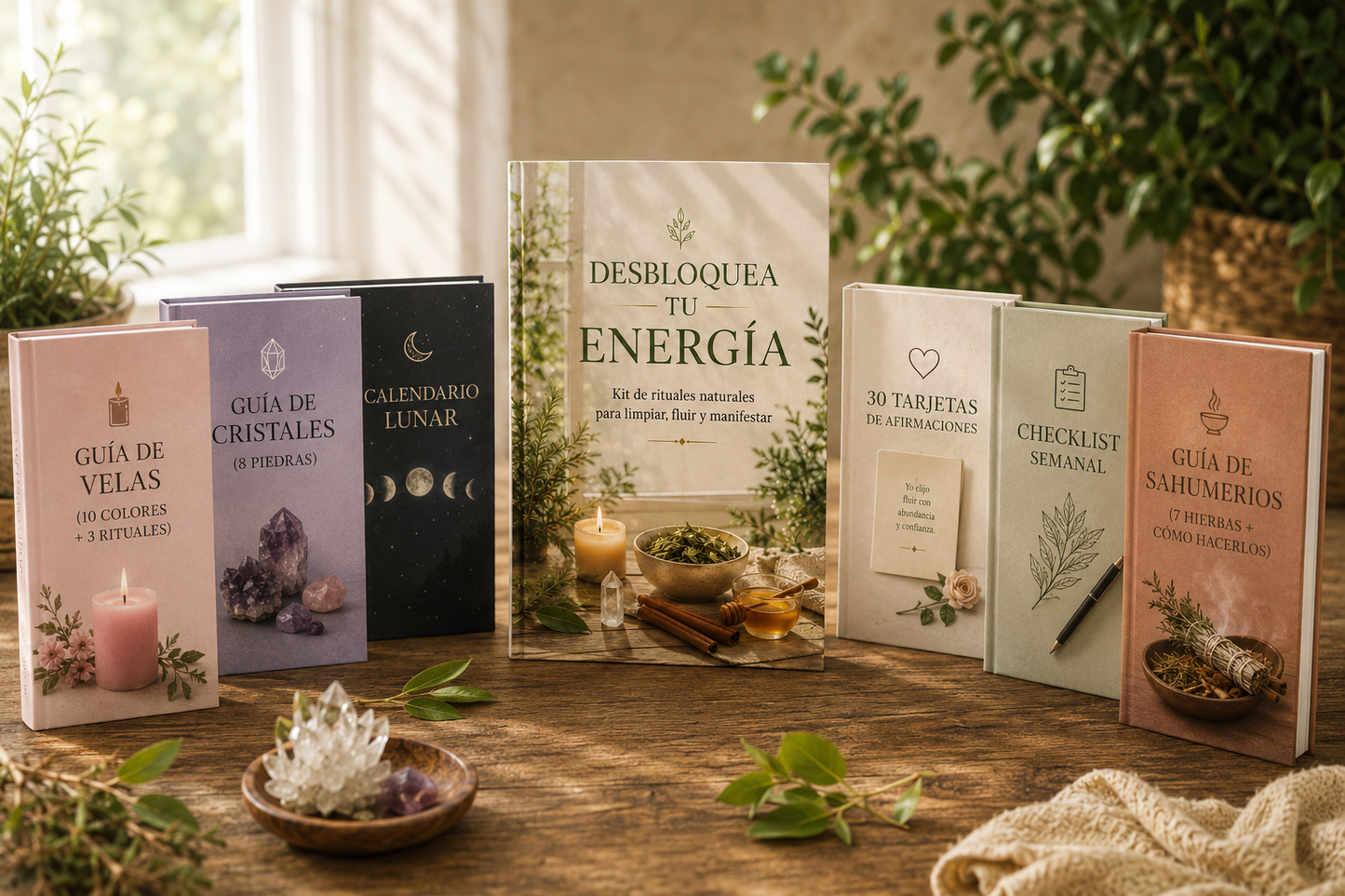 GUÍA DESBLOQUEA TU ENERGÍA + 6 BONOS DE REGALO