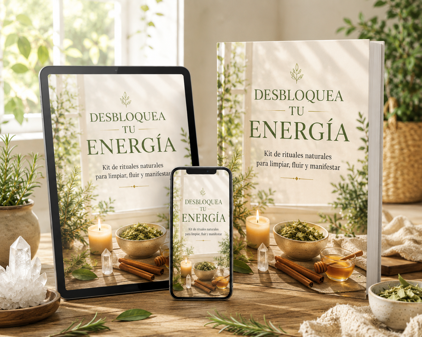 GUÍA DESBLOQUEA TU ENERGÍA + 6 BONOS DE REGALO